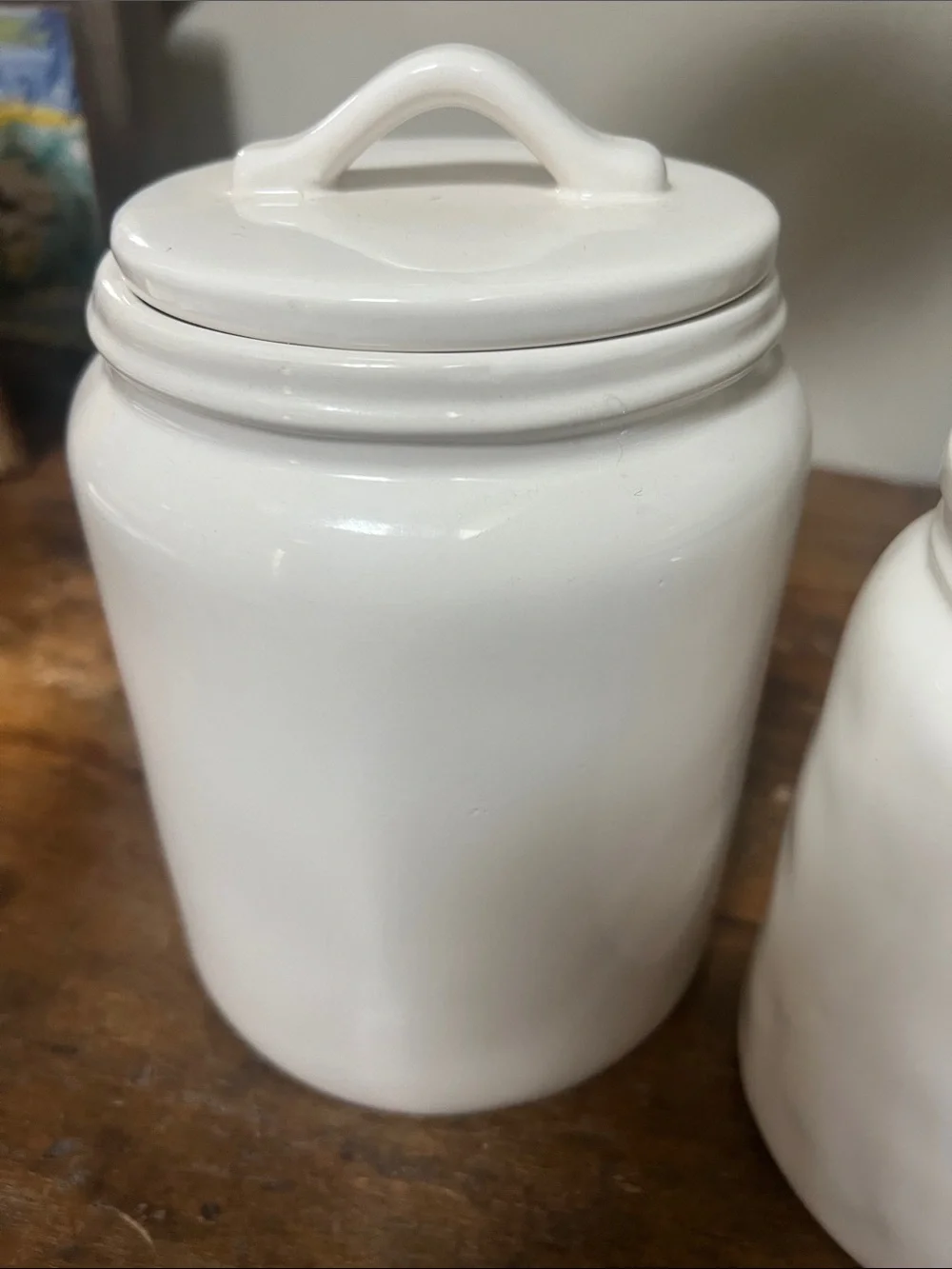 Rae Dunn Mine And Yours Candy Canisters